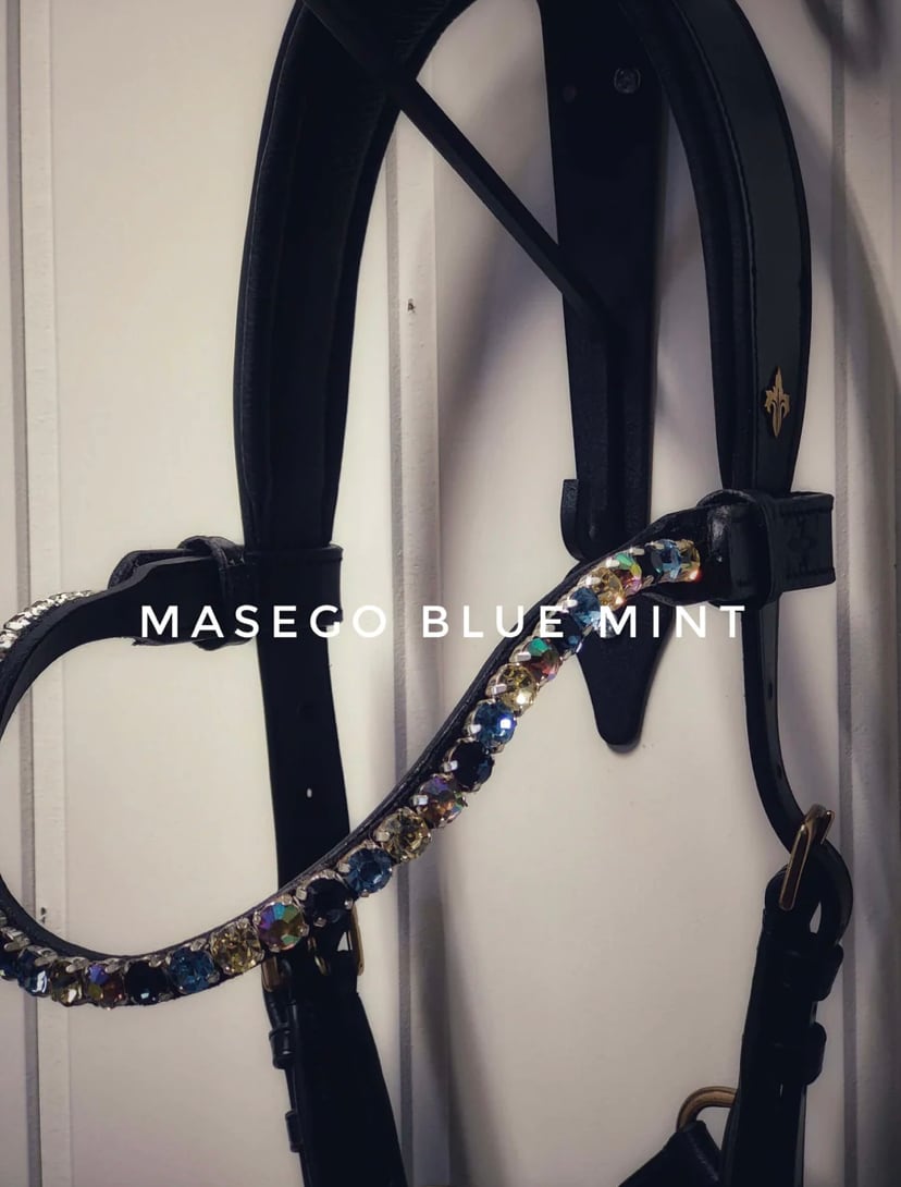 Swarovski Crystal Bracelet Blue Mint Masego