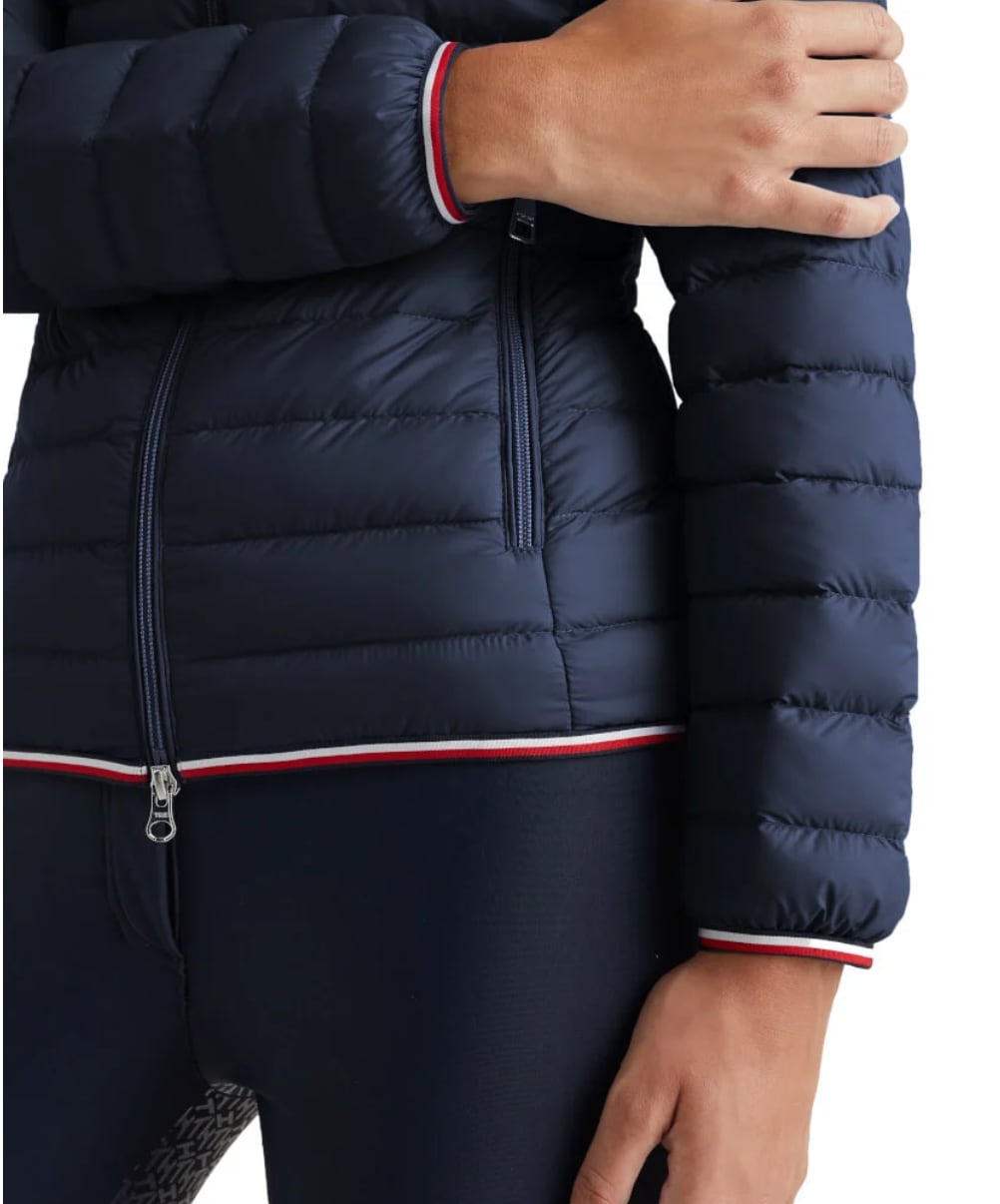 撥水ライトダウンジャケット 2022AWコレクション レディース Tommy Hilfiger Equestrian