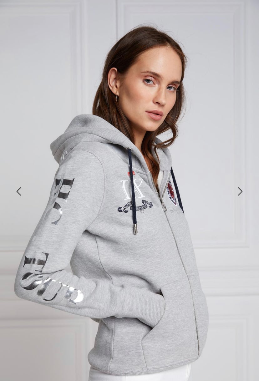 Holland Cooper Unisex Horse Riding Sweatshirt Hoodie with Fleece Lining