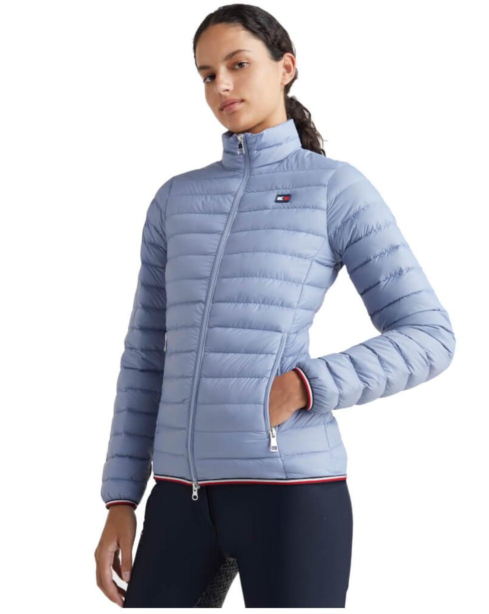 撥水ライトダウンジャケット 2022AWコレクション レディース Tommy Hilfiger Equestrian