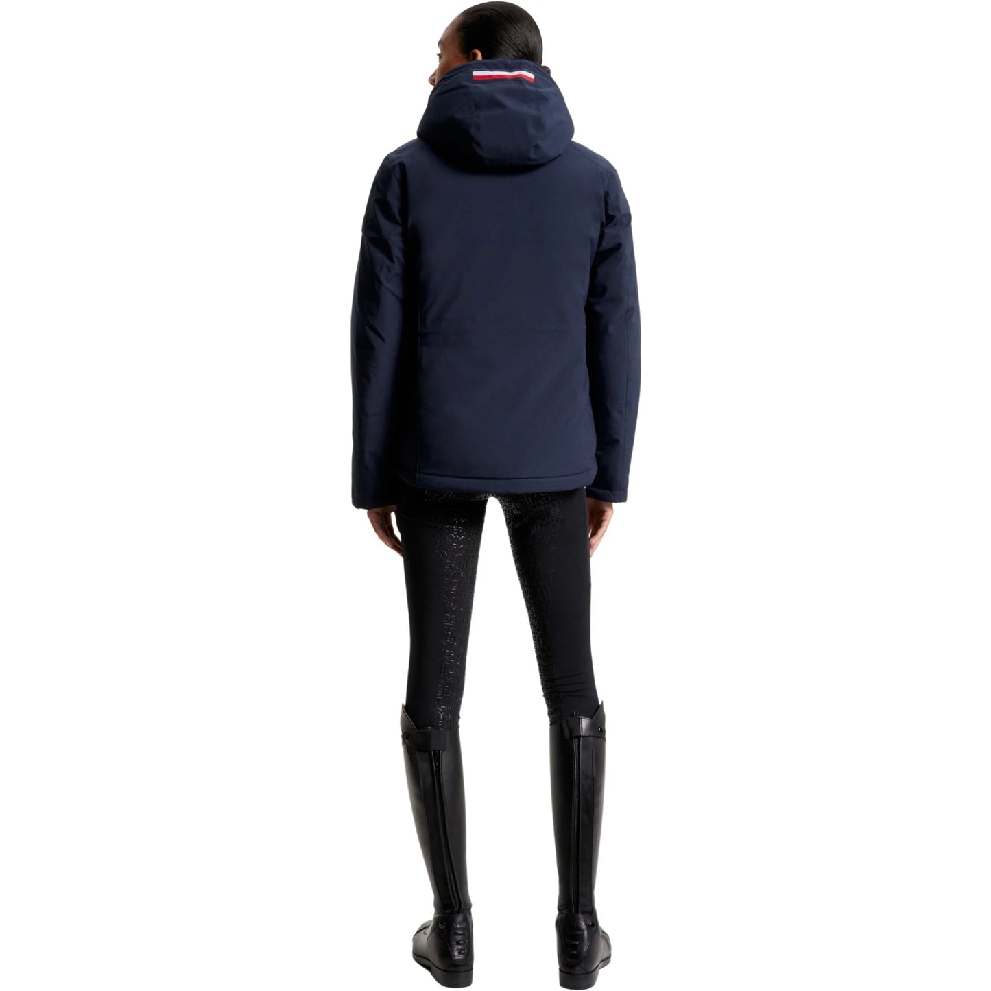 乗馬用ダウンジャケット 防風・保温加工 レディース Tommy Hilfiger Equestrian ネイビー