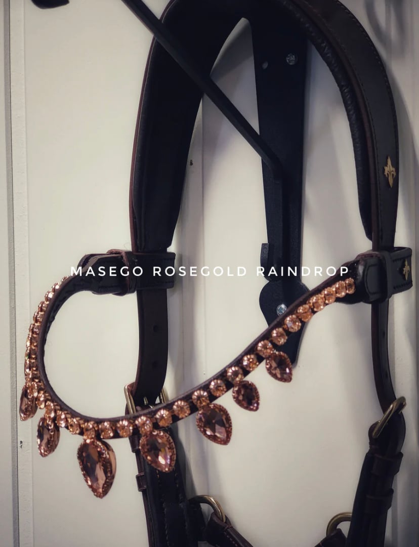 クリスタルレインドロップ額革 スワロフスキー Masego