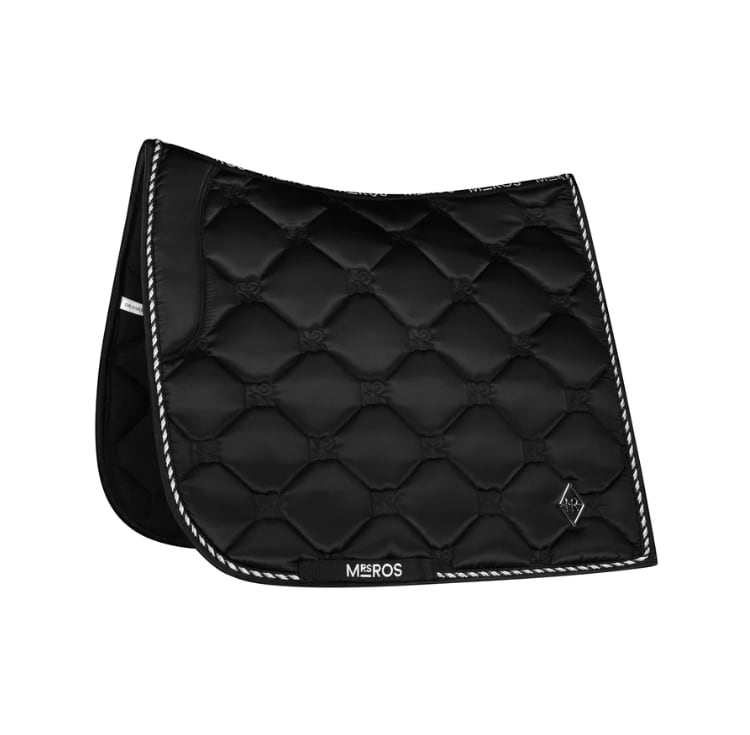 Diamond Quilted Saddle Pad, Quick Drying Material, Racecourse Bib Number, Mrs Ros Equestrian