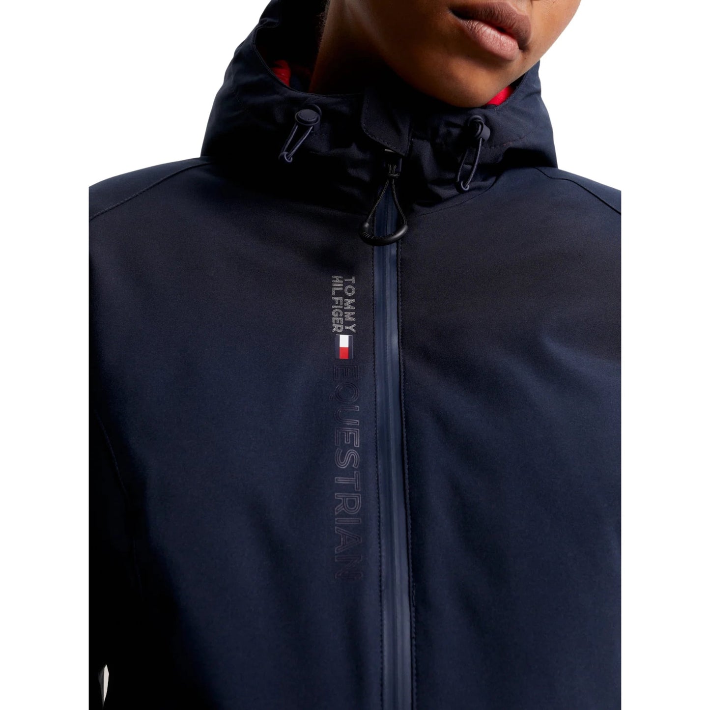 乗馬用ダウンジャケット 防風・保温加工 レディース Tommy Hilfiger Equestrian ネイビー