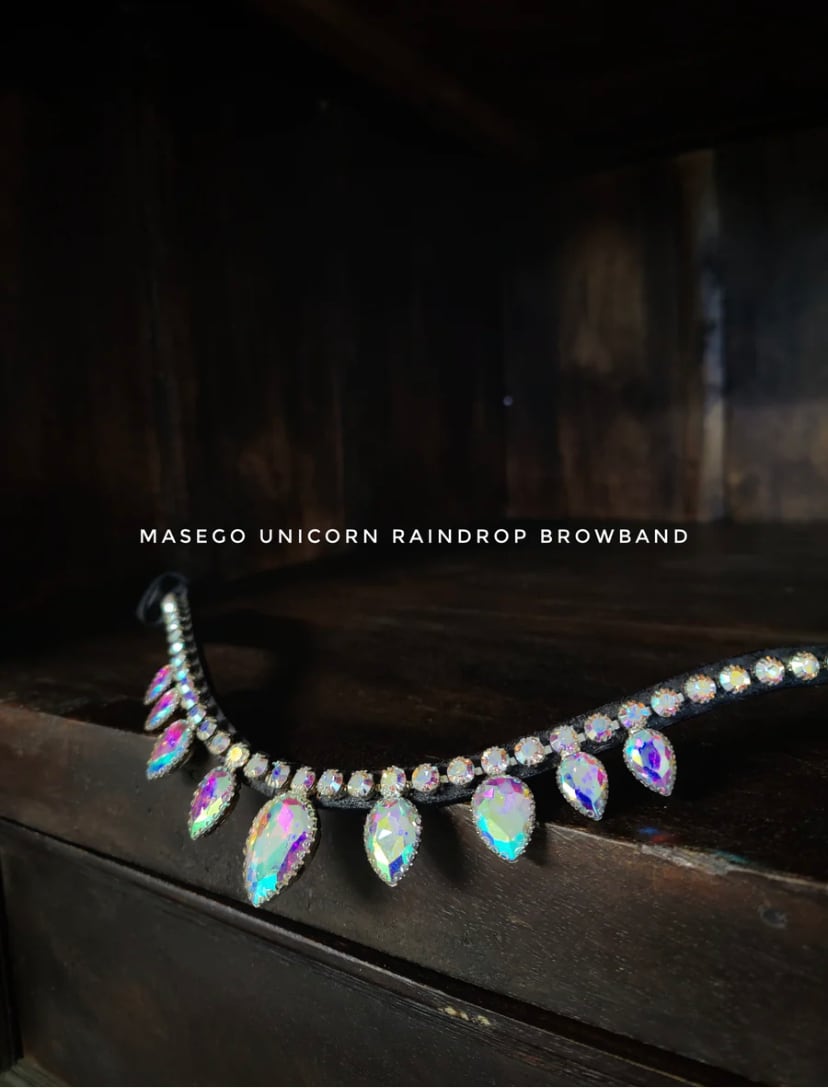 クリスタルレインドロップ額革 スワロフスキー Masego
