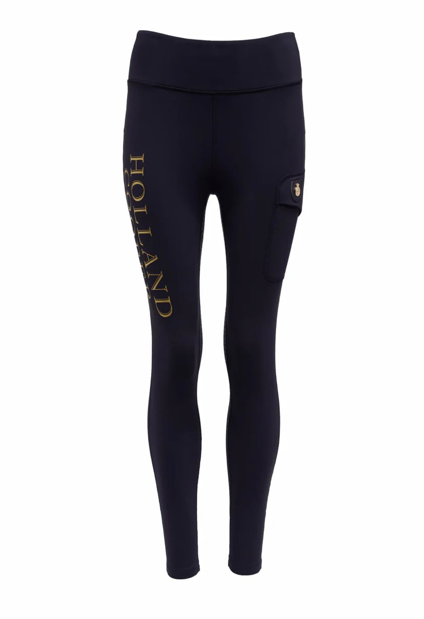 Holland Cooper Women's Winter Leggings Culottes, Full Grip, Fleece Lining