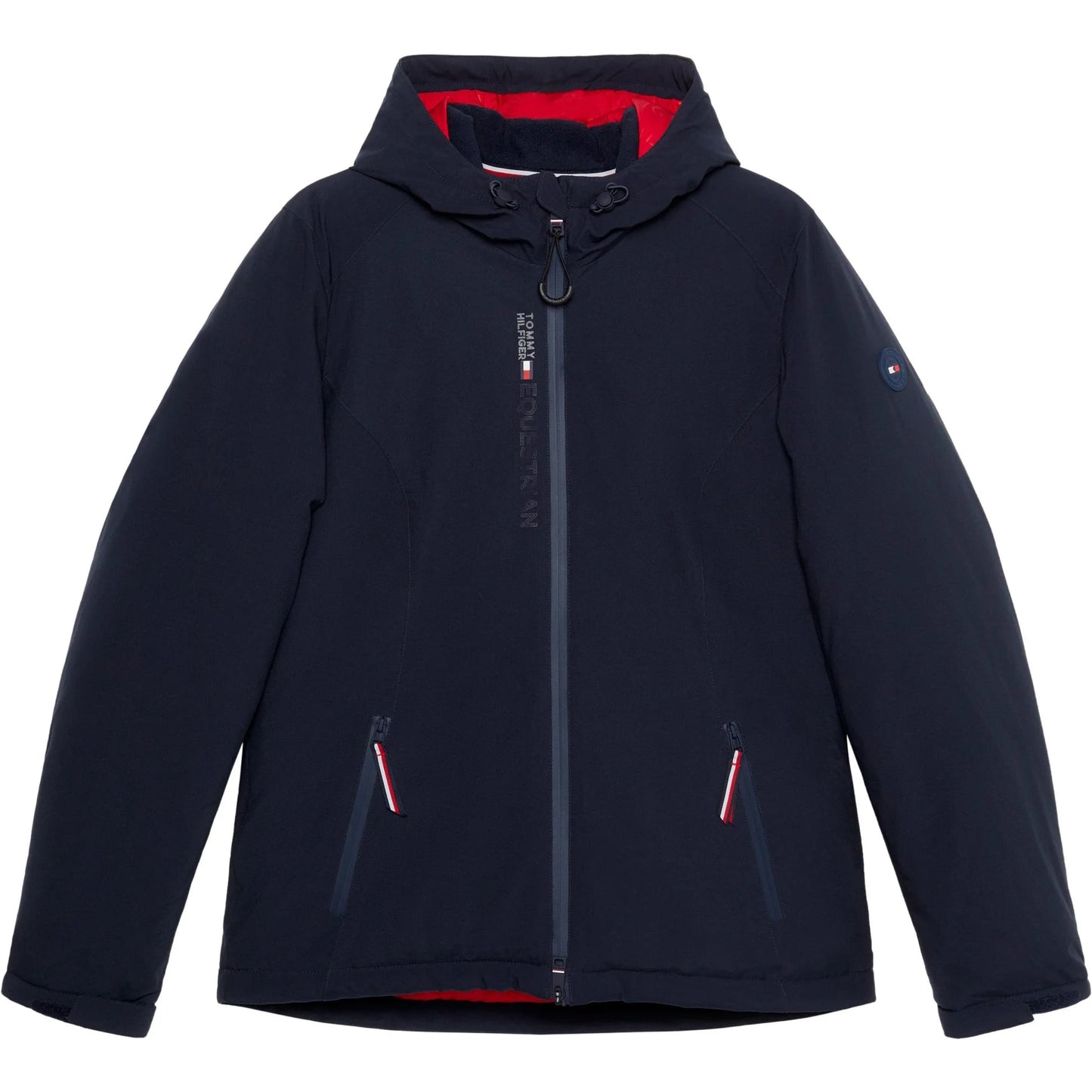 乗馬用ダウンジャケット 防風・保温加工 レディース Tommy Hilfiger Equestrian ネイビー
