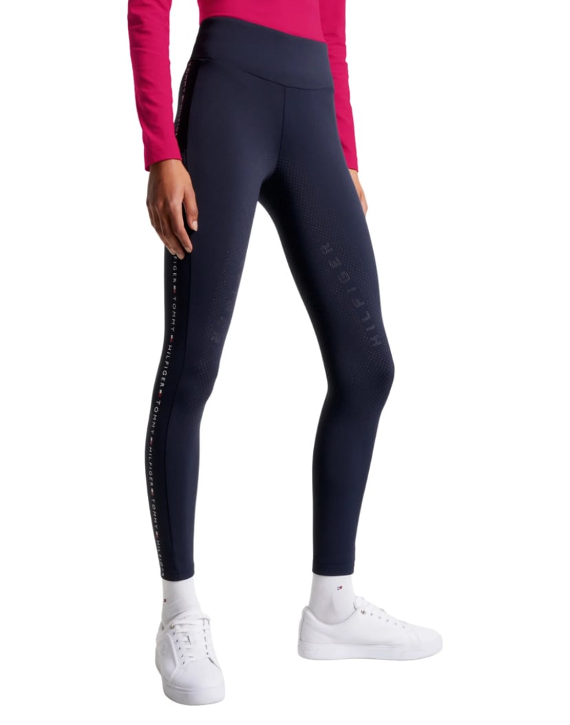 乗馬用レギンス フルグリップ レディース Tommy Hilfiger Equestrian ネイビー