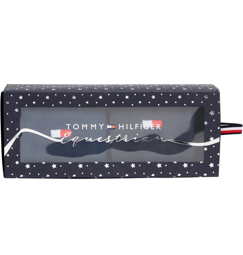 冬用乗馬用ソックス2組セット レディース Tommy Hilfiger Equestrian ネイビー