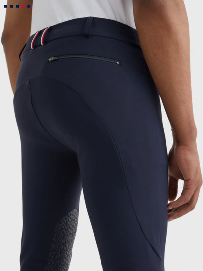 ニーグリップキュロット メンズ Tommy Hilfiger Equestrian ネイビー/ベージュ