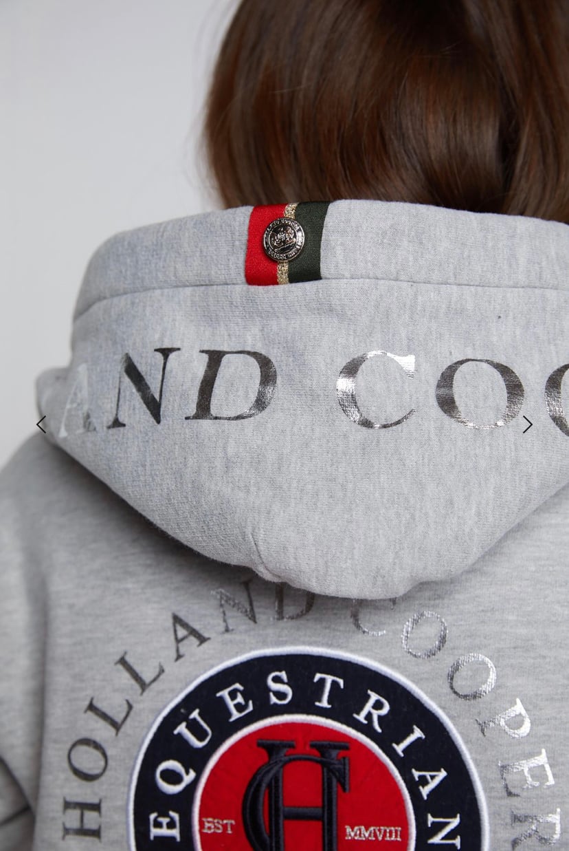 Holland Cooper Unisex Horse Riding Sweatshirt Hoodie with Fleece Lining