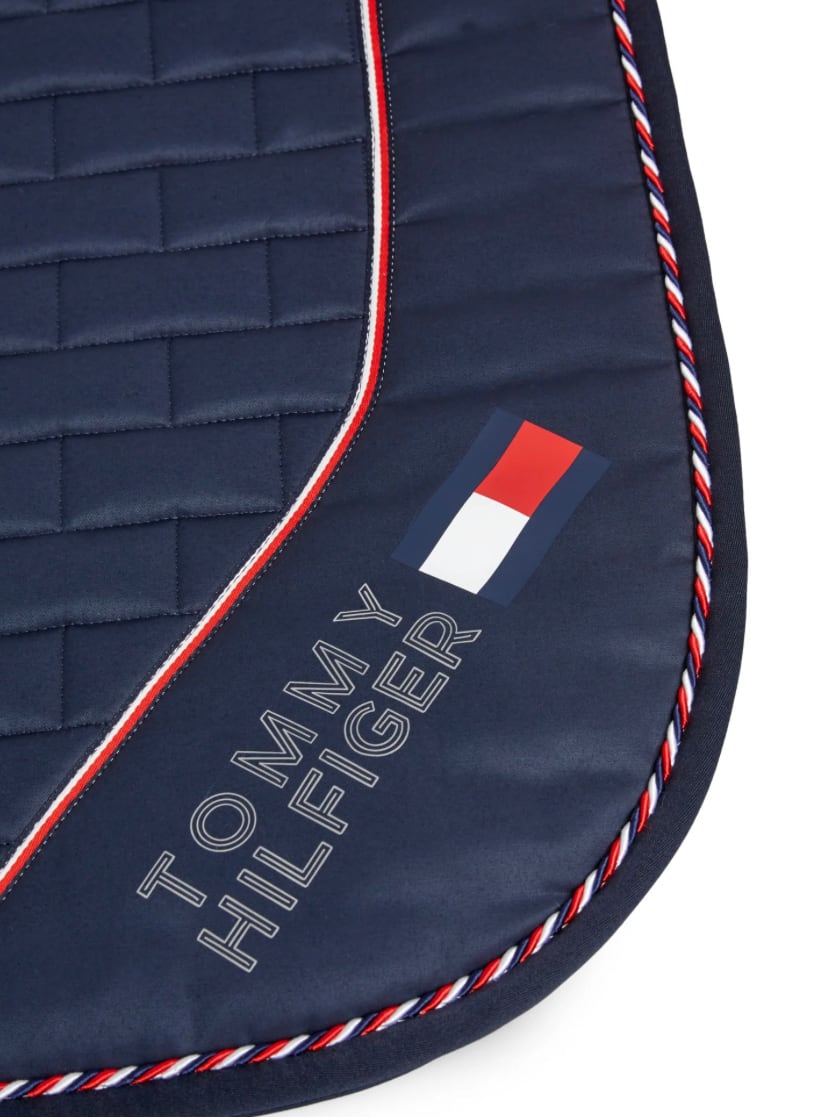 Waffle Quilted Bib Navy Hurdle/Race Tommy Hillfiger Equestrian