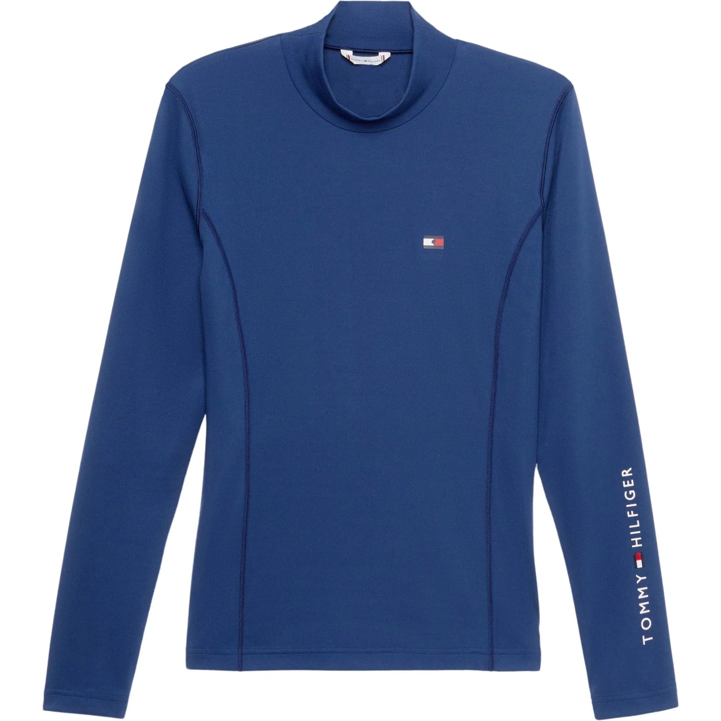 Women's Tommy Hilfiger Equestrian Long Sleeve Riding Top Navy, Pink, Indigo Blue