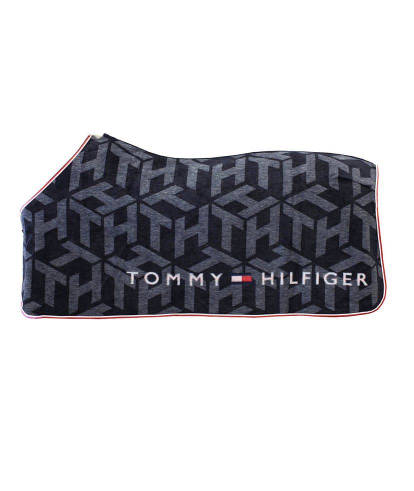 フリース馬着 Tommy Hillfiger Equestrian スウェットラグ