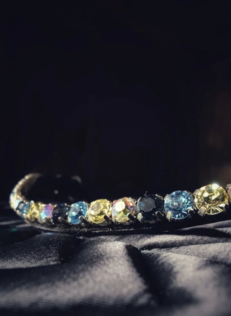 Swarovski Crystal Bracelet Blue Mint Masego