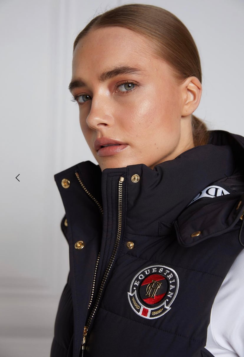 Holland Cooper Down Vest Navy/Black