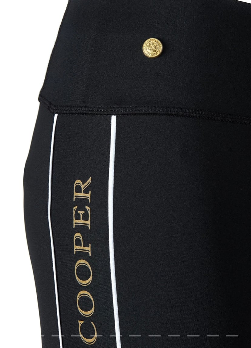 乗馬用レギンスキュロット Holland Cooper ニーグリップ ブラック モノグラム