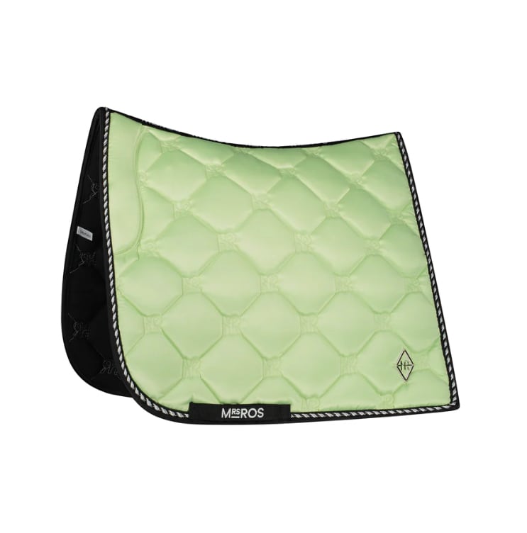 Diamond Quilted Saddle Pad, Quick Drying Material, Racecourse Bib Number, Mrs Ros Equestrian
