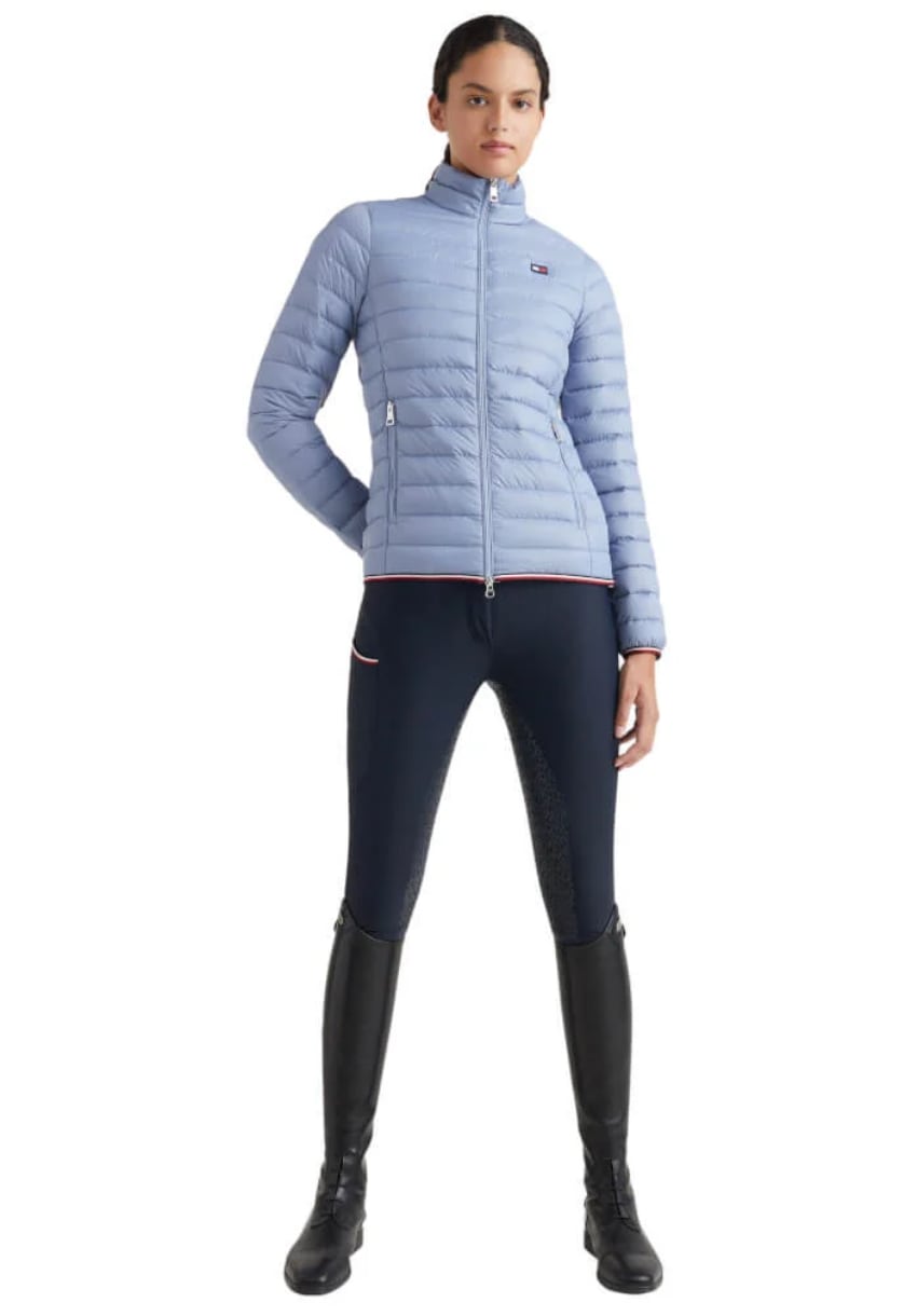 撥水ライトダウンジャケット 2022AWコレクション レディース Tommy Hilfiger Equestrian