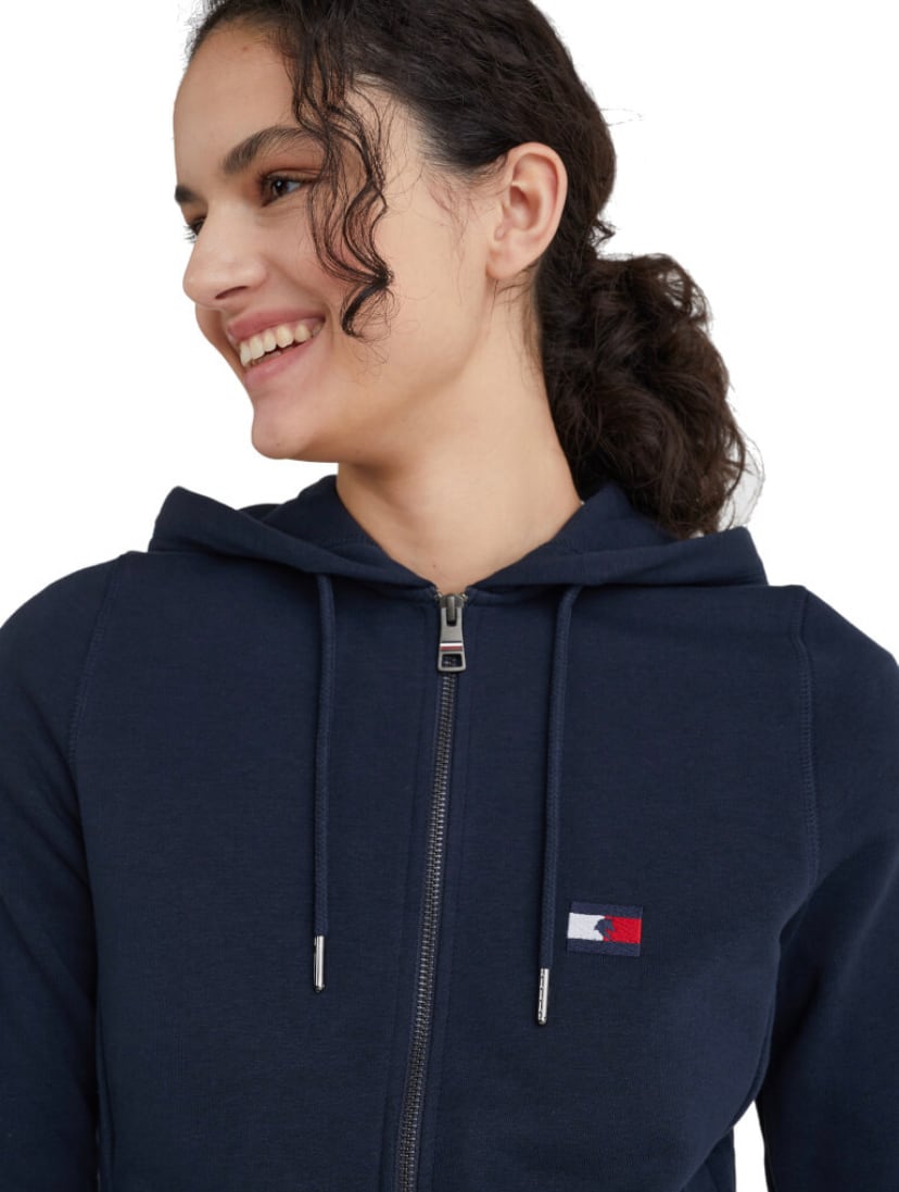 スウェットジップパーカー レディース Tommy Hilfiger Equestrian 2022SS
