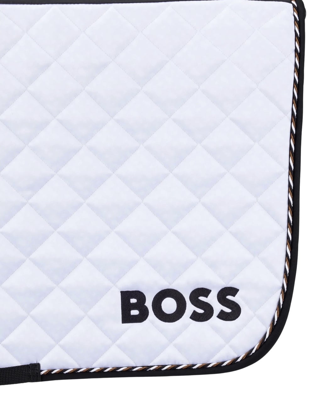 馬場用ゼッケン Boss ブラック/ホワイト