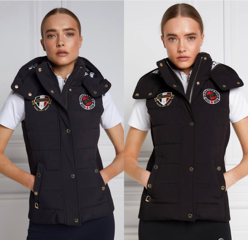 Holland Cooper Down Vest Navy/Black