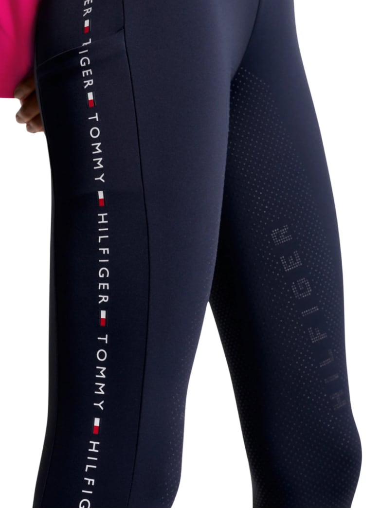 乗馬用レギンス フルグリップ レディース Tommy Hilfiger Equestrian ネイビー