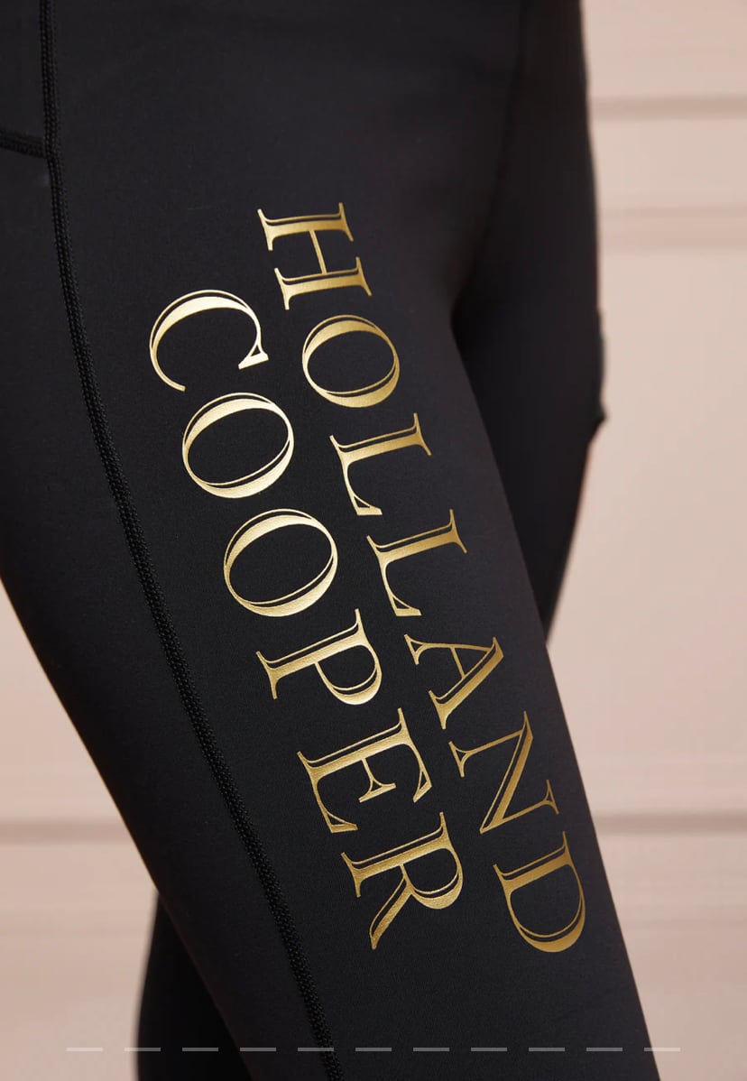 Holland Cooper Women's Winter Leggings Culottes, Full Grip, Fleece Lining