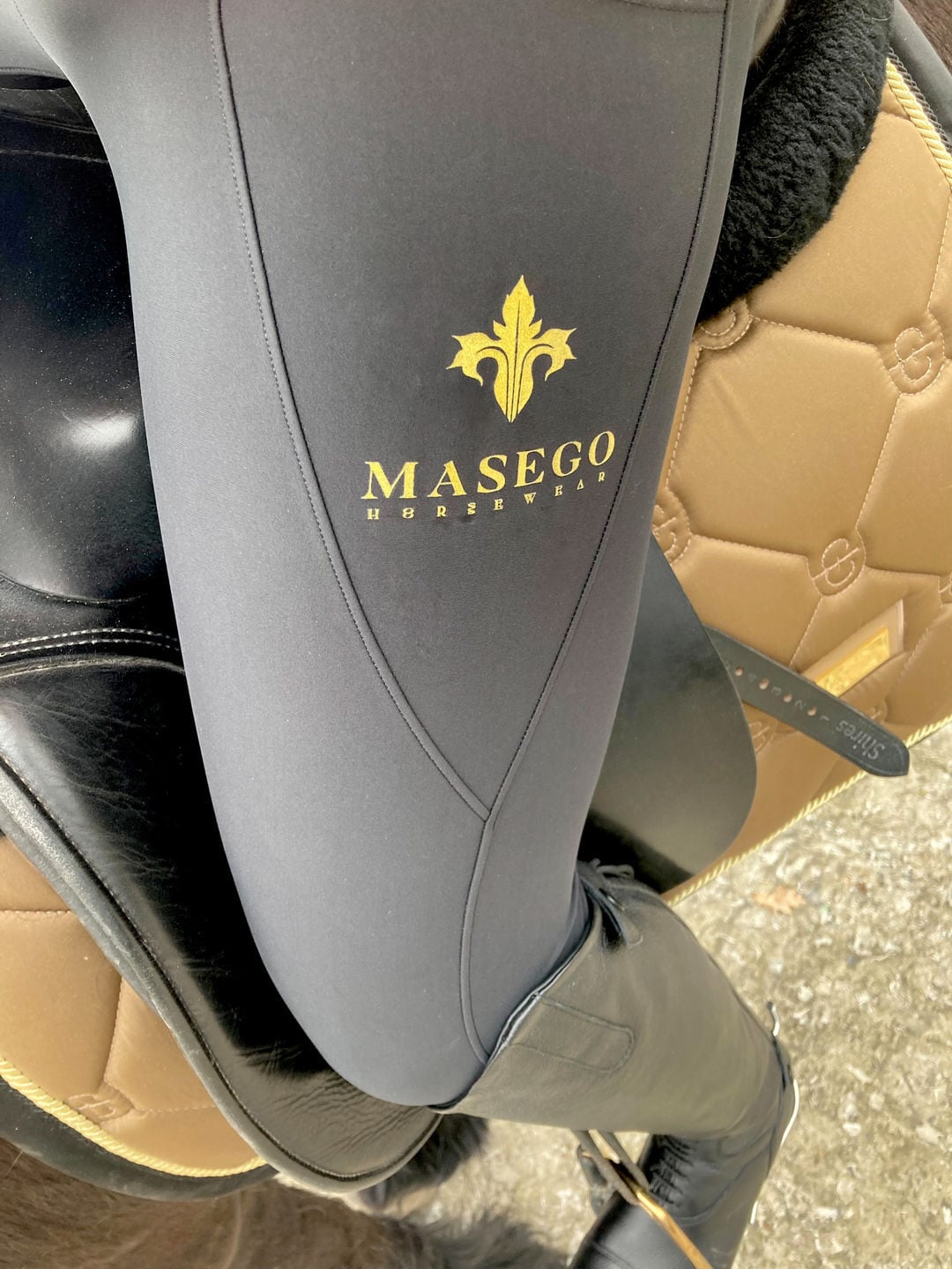 Horse riding leggings culottes, full grip, Masego, 5 colors