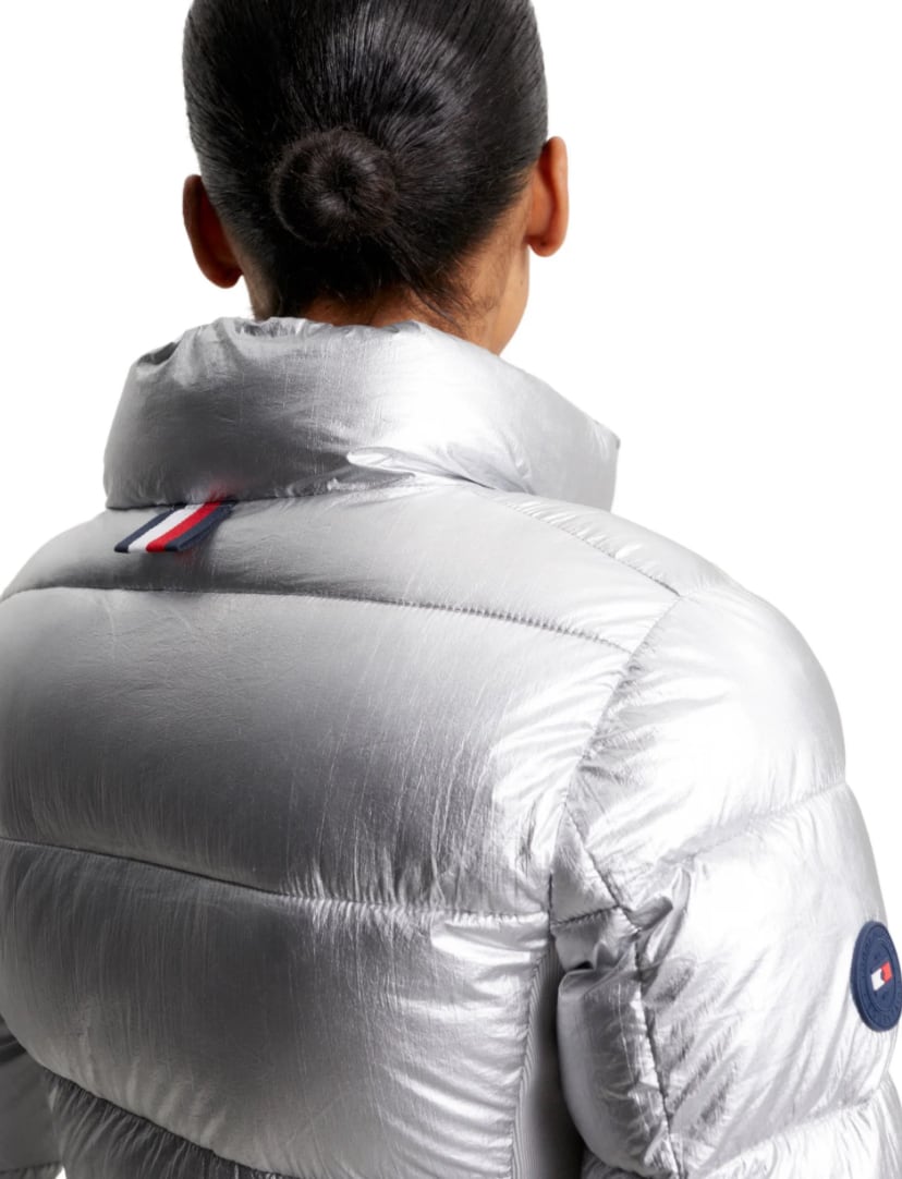 Women's Tommy Hilfiger Equestrian Down Riding Jacket Navy/Silver