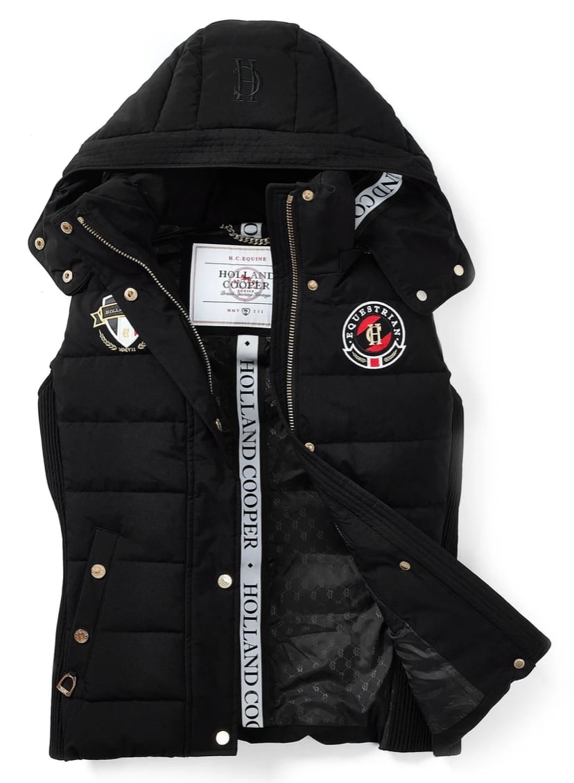 Holland Cooper Down Vest Navy/Black