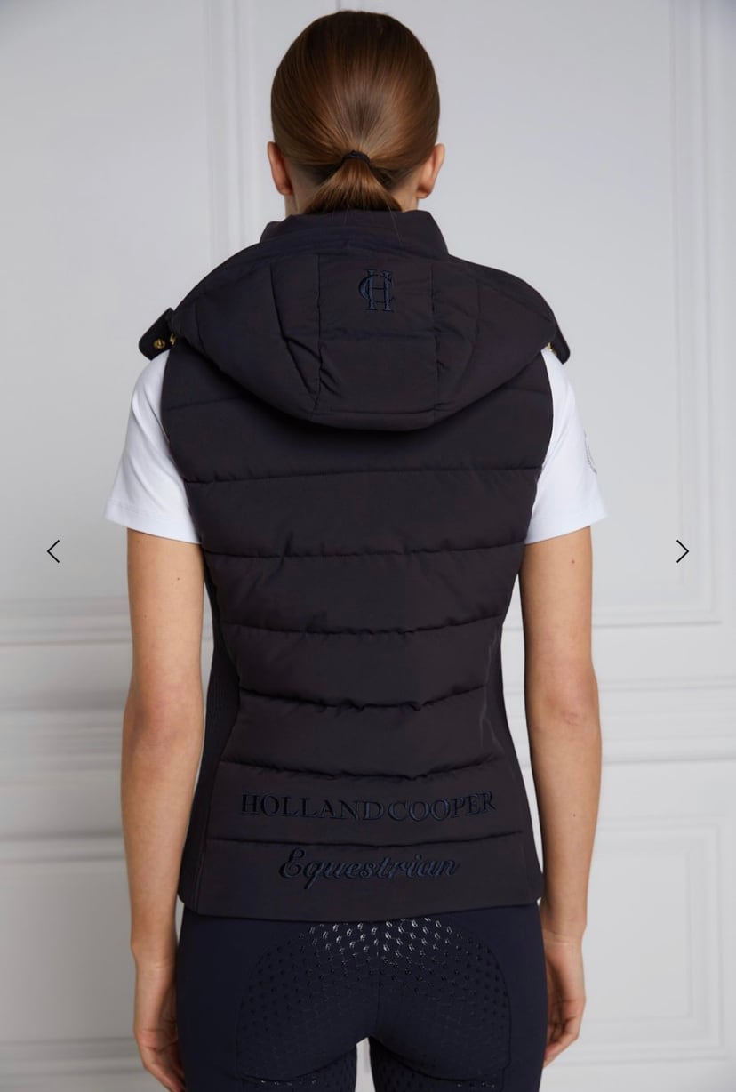 Holland Cooper Down Vest Navy/Black