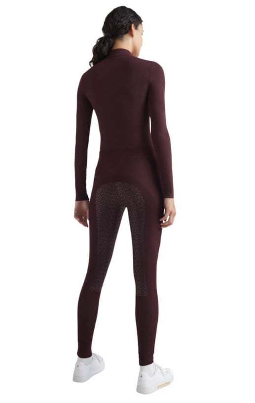 Autumn/Winter Leggings Culottes, Fleece Lining, Full Grip, Women's, Tommy Hilfiger Equestrian