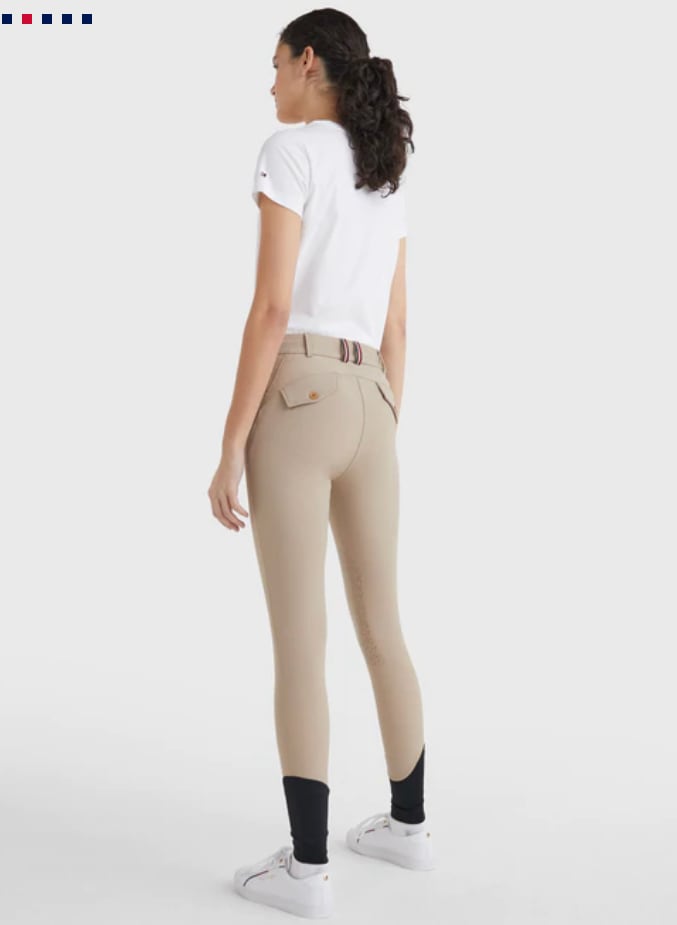 オールシーズンキュロット ニーグリップ レディース Tommy Hilfiger Equestrian ネイビー/ベージュ
