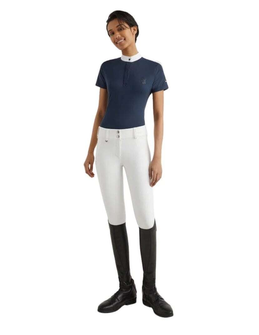 Fresh Air Competition Shirt Rhinestone Women's Tommy Hilfiger Equestrian Show Shirt