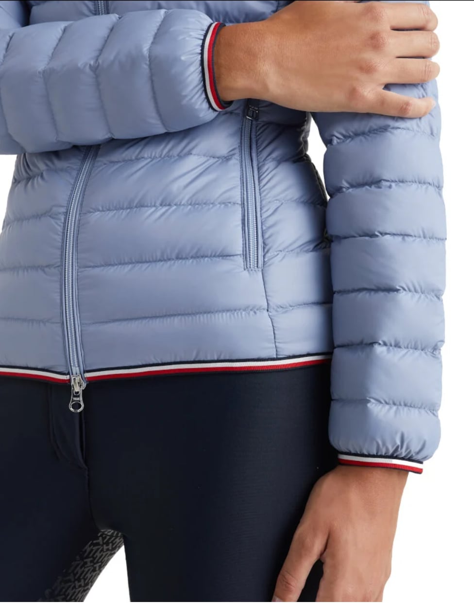 撥水ライトダウンジャケット 2022AWコレクション レディース Tommy Hilfiger Equestrian