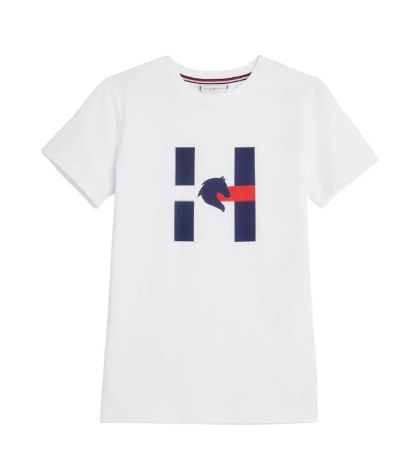 【2023SS】テクニカルストレッチTシャツ レディース 半袖 Tommy Hilfiger Equestrian