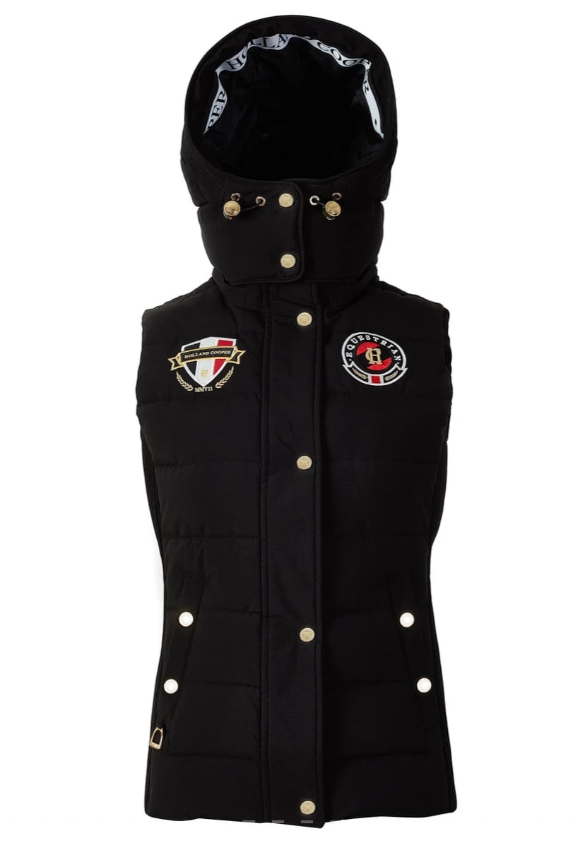 Holland Cooper Down Vest Navy/Black