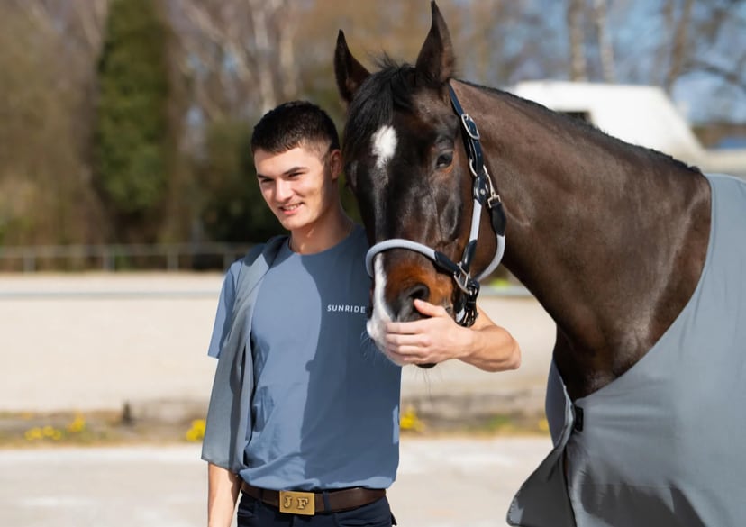 Cooler Rug Cooling Horse Blanket Grey Sunride