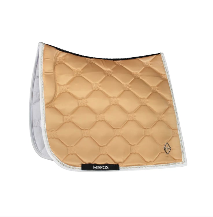 Diamond Quilted Saddle Pad, Quick Drying Material, Racecourse Bib Number, Mrs Ros Equestrian