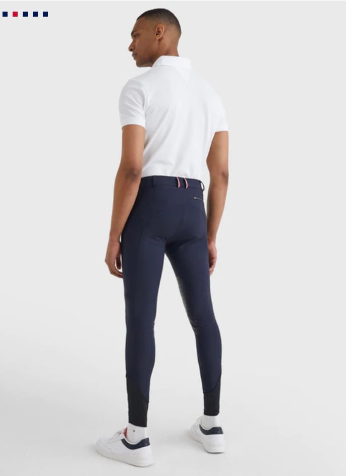ニーグリップキュロット メンズ Tommy Hilfiger Equestrian ネイビー/ベージュ