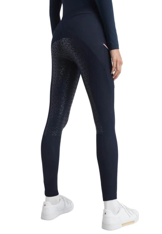 冬用レギンスキュロット 裏起毛 フルグリップ レディース Tommy Hilfiger Equestrian