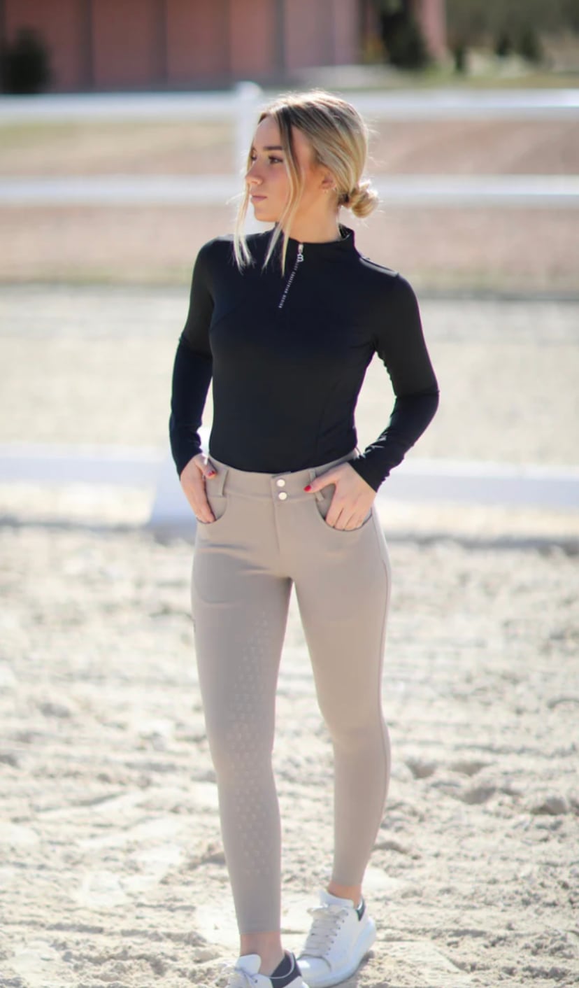 乗馬用レディースキュロット 4Wayストレッチ素材 フルグリップ ハイウエスト Bullet Equestrian design