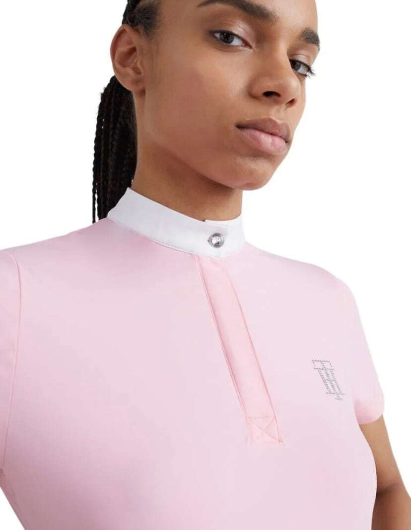 Fresh Air Competition Shirt Rhinestone Women's Tommy Hilfiger Equestrian Show Shirt