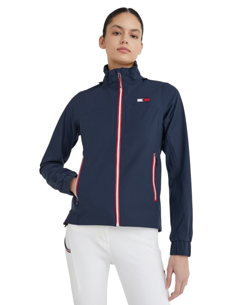 防水乗馬用レインコート レディース Tommy Hilfiger Equestrian ダークブルー｜乗馬用品店レクシア