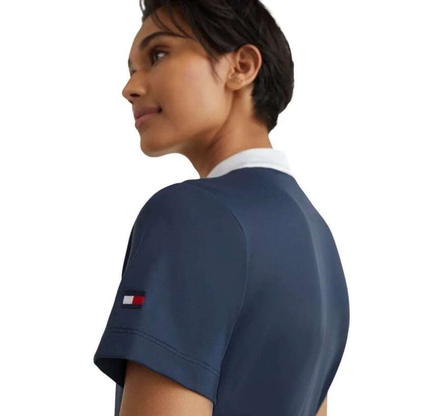 Fresh Air Competition Shirt Rhinestone Women's Tommy Hilfiger Equestrian Show Shirt