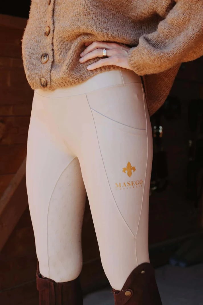 Horse riding leggings culottes, full grip, Masego, 5 colors