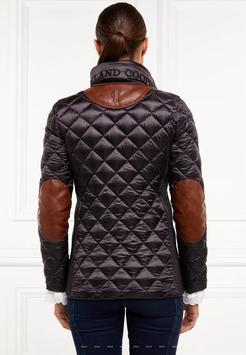 キルテッドダウンジャケット Holland Cooper レディース 乗馬用ジャケット
