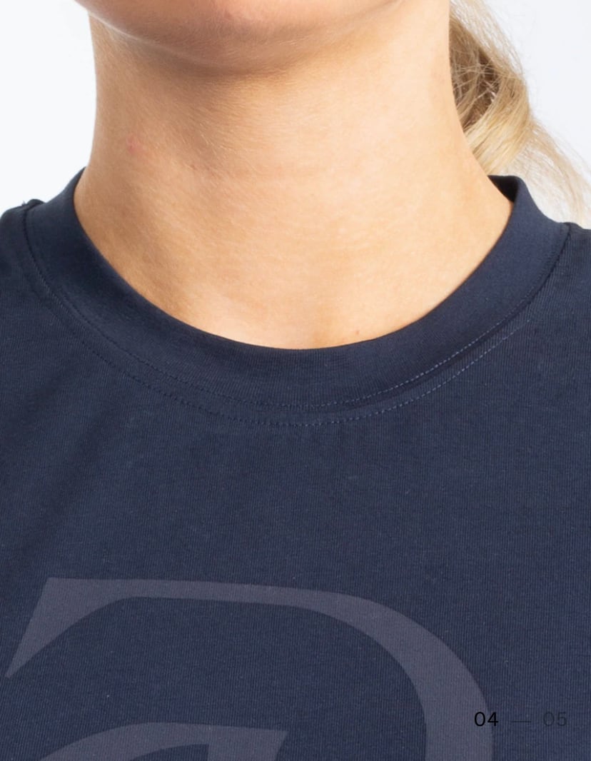 乗馬用コットンTシャツ 半袖 レディース 2022AWコレクション Ps of Sweden