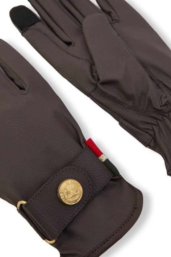 【乗馬用テクニカルレザーグローブ レディース Holland Cooper スマホ対応OK